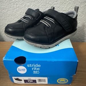 Stride Rite Ethan Shoe in Black